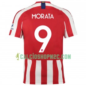 Atlético Madrid Morata 9 Maglia Prima 2019/2020 Manica Corta